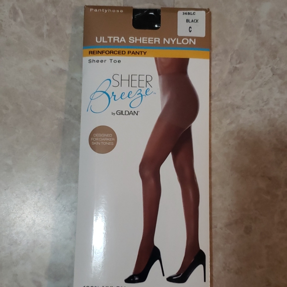 Ultra sheer breeze nylon pantyhose